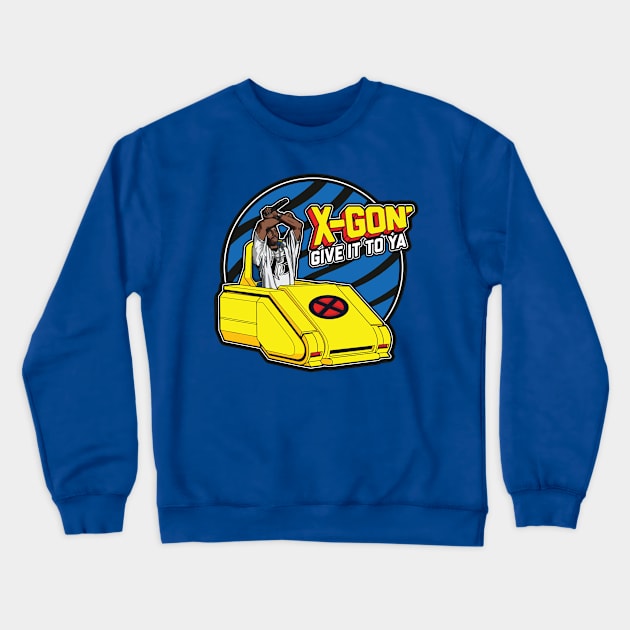 X Gon Give it to ya 2 Crewneck Sweatshirt by AudreyBertha